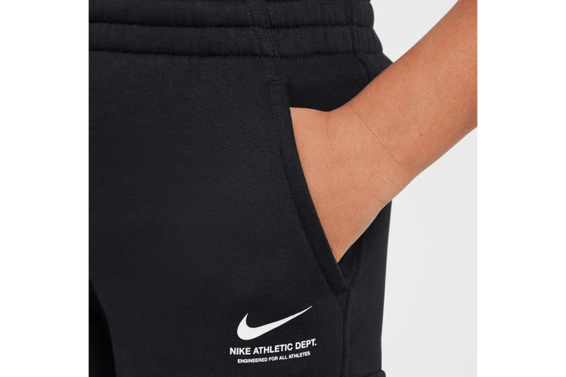 Nike Sportswear Fleece Παιδική Αθλητική Βερμούδα Μαύρη