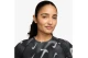 Nike Pro Dri-Fit Γυναικείο Κοντομάνικο Crop Top Ανθρακί, Γκρι