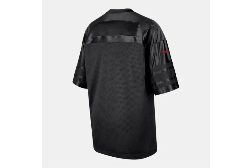 Nike NBA Chicago Bulls Courtside Dri-FIT Ανδρικό Κοντομάνικο T-Shirt Μαύρο