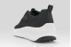 Calvin Klein Chunky Run Lacesock Stripe Ανδρικά Sneakers Μαύρα, Λευκά