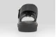 Calvin Klein Square Molded Fisherman Leather Γυναικεία Σανδάλια Μαύρα