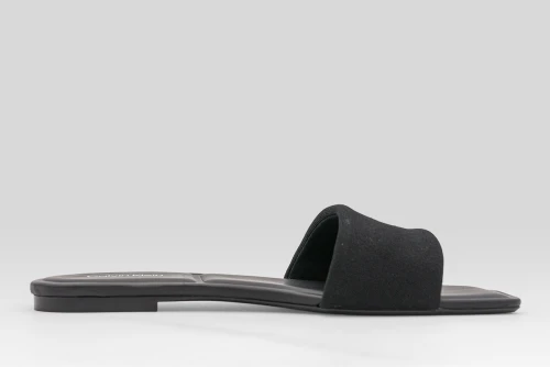 Calvin Klein Provence - Canvas Square Toe Flat Σανδάλια (HW0HW03129 0GJ)