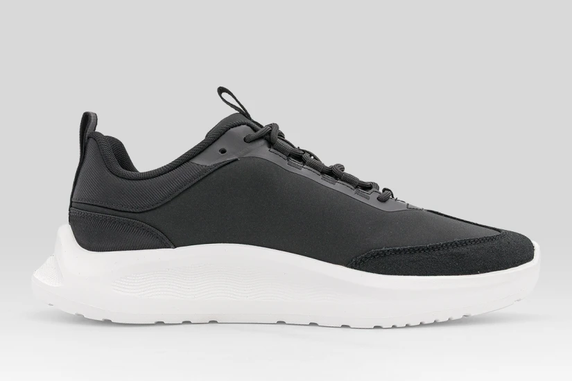 Calvin Klein Curve Lightweight Runner Γυναικεία Sneakers Μαύρα, Λευκά
