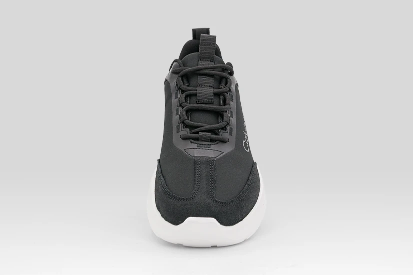 Calvin Klein Curve Lightweight Runner Γυναικεία Sneakers Μαύρα, Λευκά