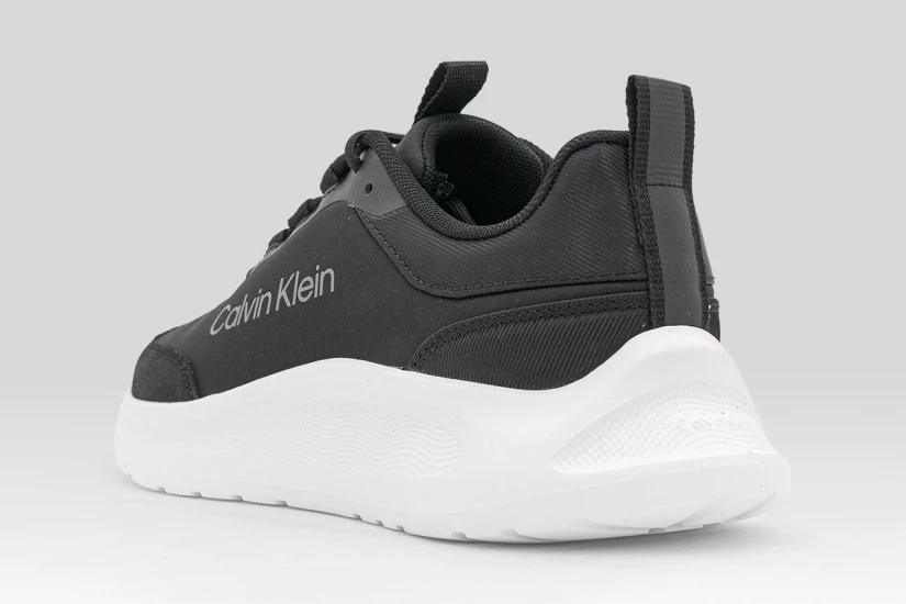 Calvin Klein Curve Lightweight Runner Γυναικεία Sneakers Μαύρα, Λευκά
