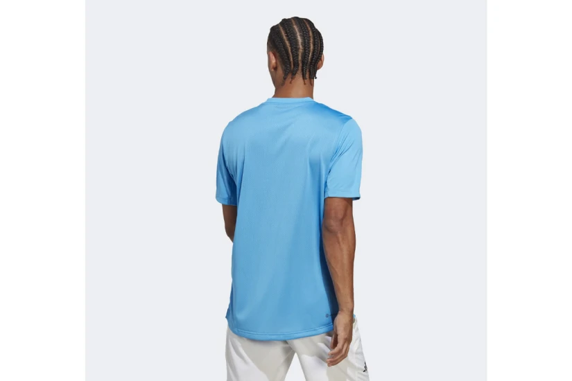 Adidas Performance AEROREADY Club Tennis Ανδρικό Κοντομάνικο T-Shirt Γαλάζιο