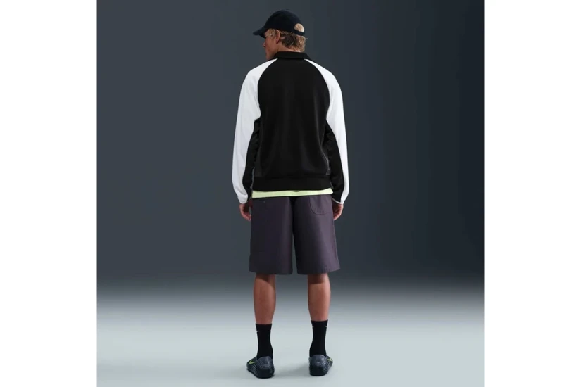 Nike Air Poly-Knit Ανδρική Ζακέτα Μαύρη, Λευκή