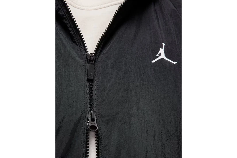 Jordan Sport Classic Ανδρικό Ελαφρύ Μπουφάν με Κουκούλα Μαύρο