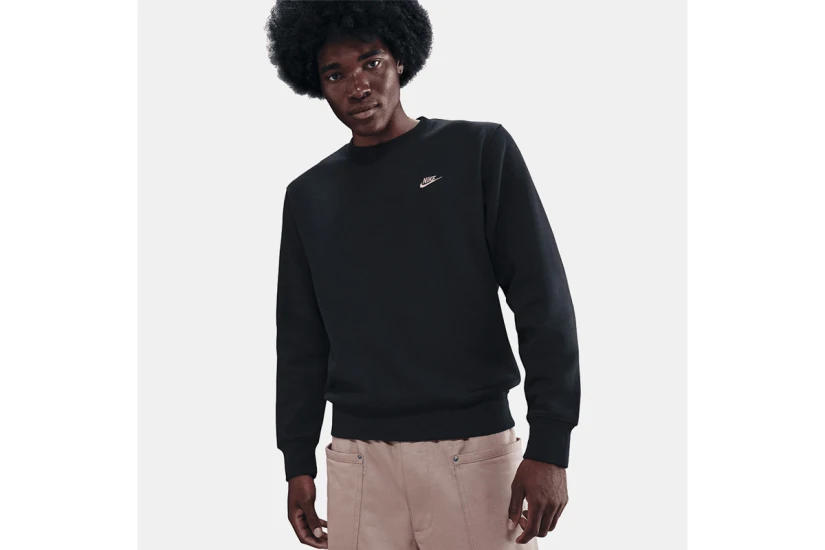 Nike Ανδρική Μακρυμάνικη Μπλούζα με Λαιμόκοψη