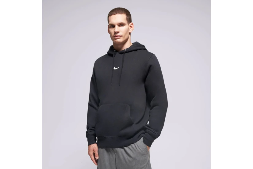 Nike Sportswear Club Air Max Fleece Ανδρικό Φούτερ με Κουκούλα Μαύρο
