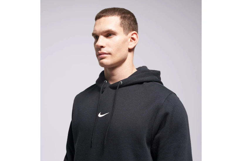 Nike Sportswear Club Air Max Fleece Ανδρικό Φούτερ με Κουκούλα Μαύρο