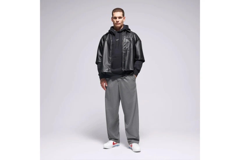 Nike Sportswear Club Air Max Fleece Ανδρικό Φούτερ με Κουκούλα Μαύρο