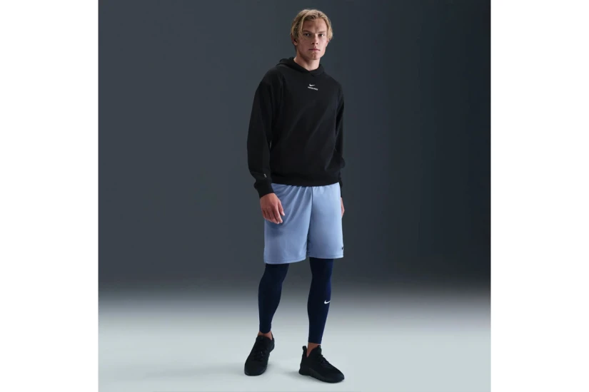 Nike Pro Dri-Fit Ανδρικό Φούτερ με Κουκούλα Μαύρο