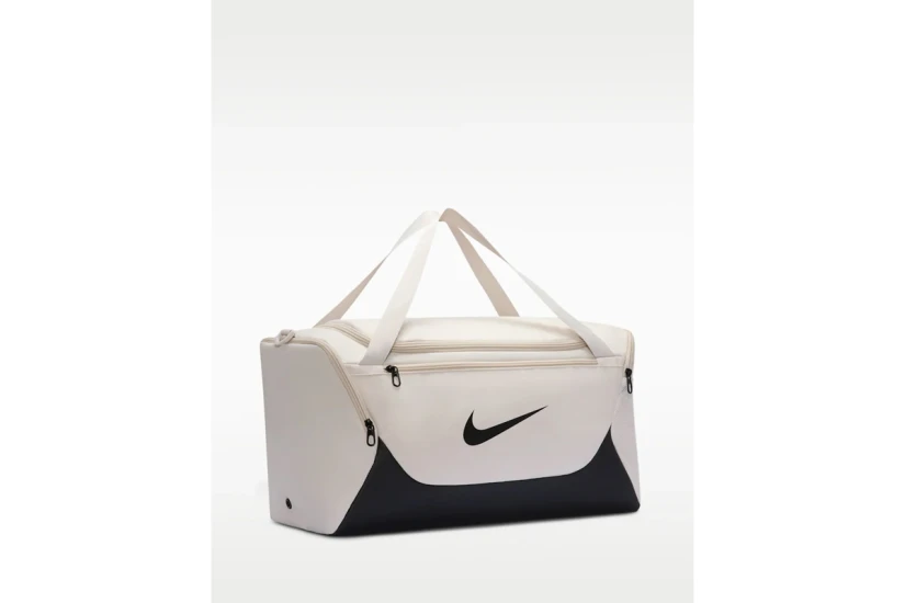 Nike Brasilia Αθλητικός Σάκος 40L Εκρού, Μαύρος