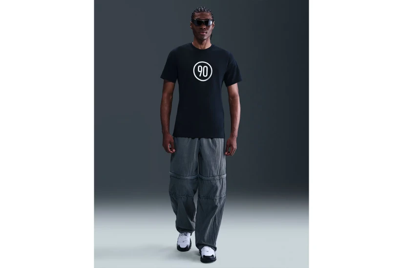 Nike Total 90 Ανδρικό Κοντομάνικο T-Shirt Μαύρο 