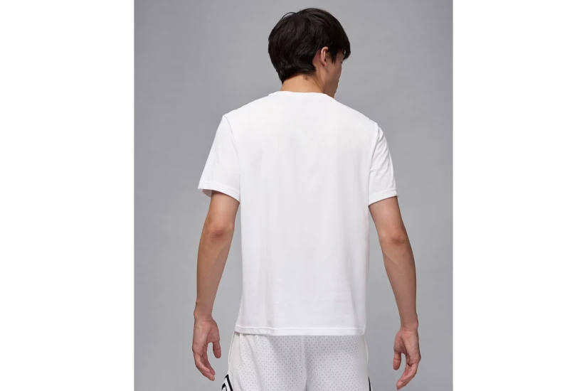 Jordan Sport Dri-FIT Jumpman Ανδρικό Κοντομάνικο T-Shirt Λευκό