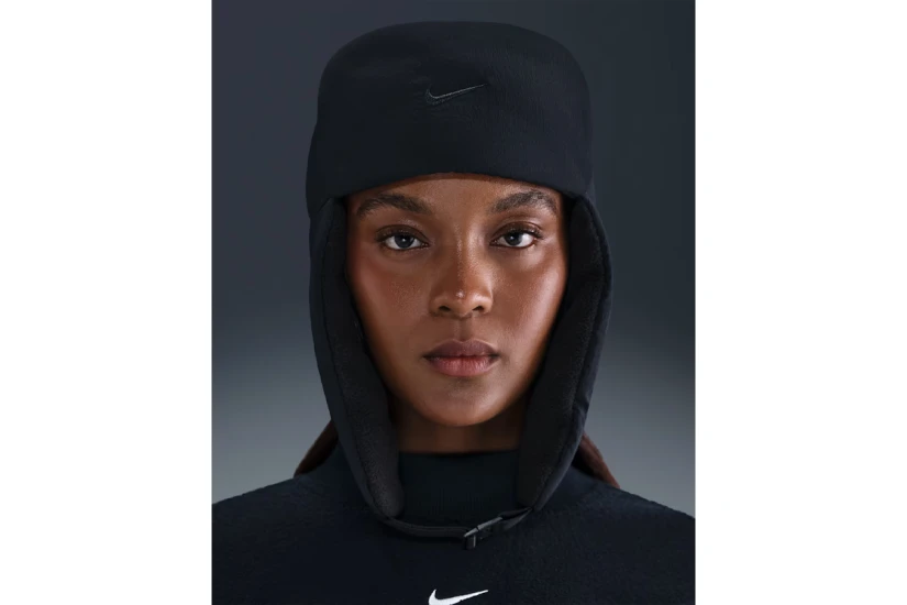 Nike Fly Unstructured Puffer Trapper Σκούφος Earmuff Μαύρος
