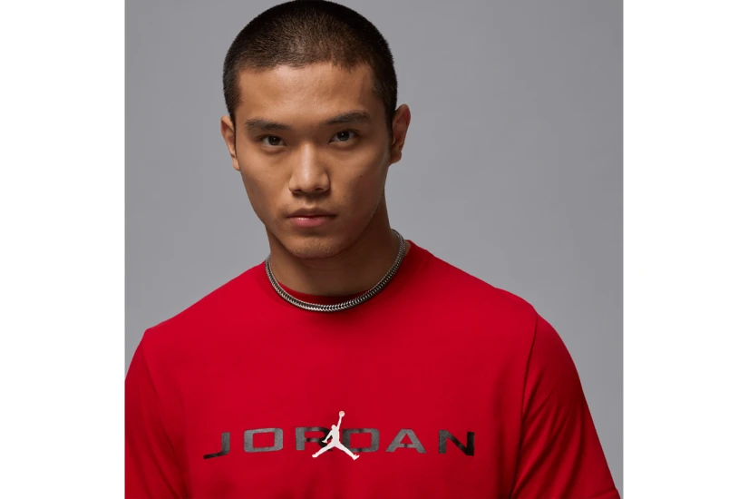 Jordan Air Ανδρικό Κοντομάνικο T-Shirt Κόκκινο