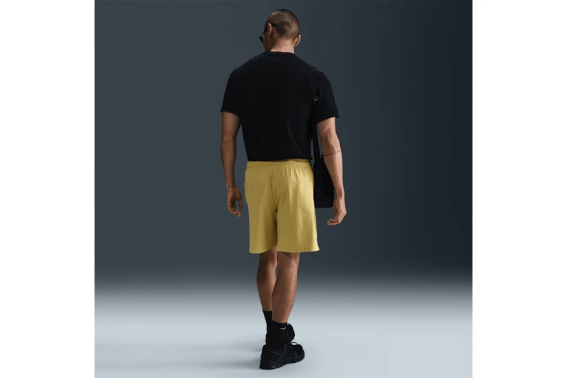 Nike Club Knit Ανδρική Αθλητική Βερμούδα Κίτρινη