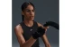 Nike One Classic Dri-FIT Γυναικεία Αμάνικη Μπλούζα Μαύρη