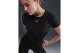 Nike One Classic Dri-Fit Γυναικείο Κοντομάνικο T-Shirt Κρουαζέ Μαύρο