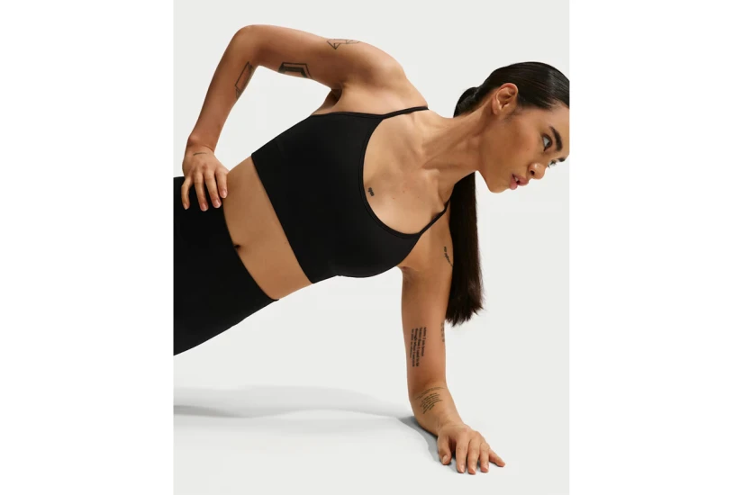 Nike Pro Seamless Γυναικείο Μπουστάκι Μαύρο