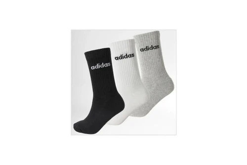 Adidas Performance Linear Crew Cushioned Κάλτσες Ψηλές 3 Ζευγάρια (IC1302)