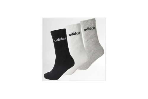 Adidas Performance Linear Crew Cushioned Κάλτσες Ψηλές 3 Ζευγάρια (IC1302)