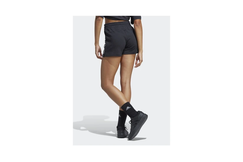 Adidas Performance Essentials Linear French Terry Γυναικείο Αθλητικό Σορτς Μαύρο