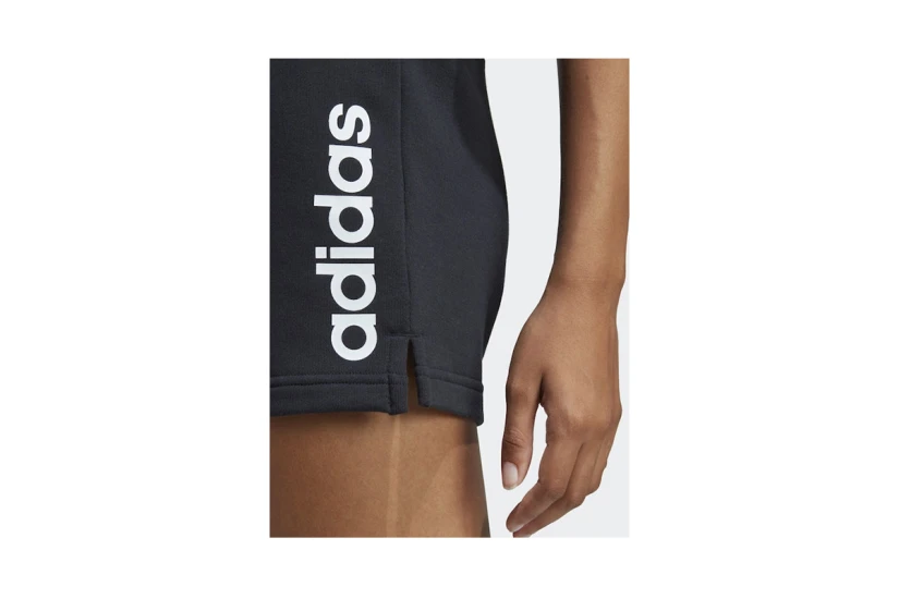 Adidas Performance Essentials Linear French Terry Γυναικείο Αθλητικό Σορτς Μαύρο
