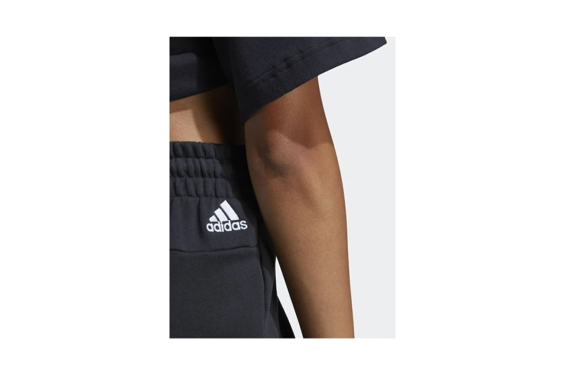 Adidas Performance Essentials Linear French Terry Γυναικείο Αθλητικό Σορτς Μαύρο