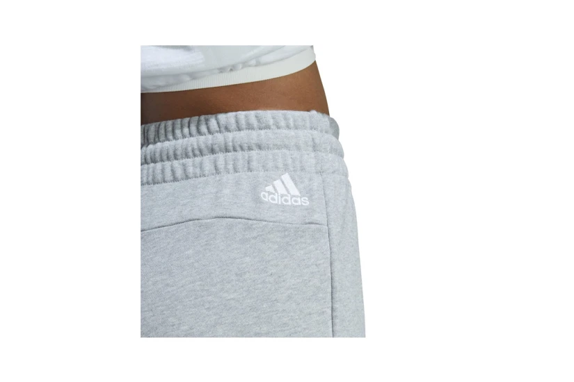 Adidas Performance Essentials Linear French Terry Γυναικείο Αθλητικό Σορτς Γκρι