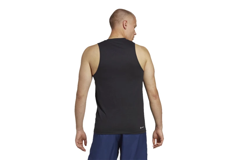Adidas Performance Ανδρική Αμάνικη Μπλούζα Μαύρη