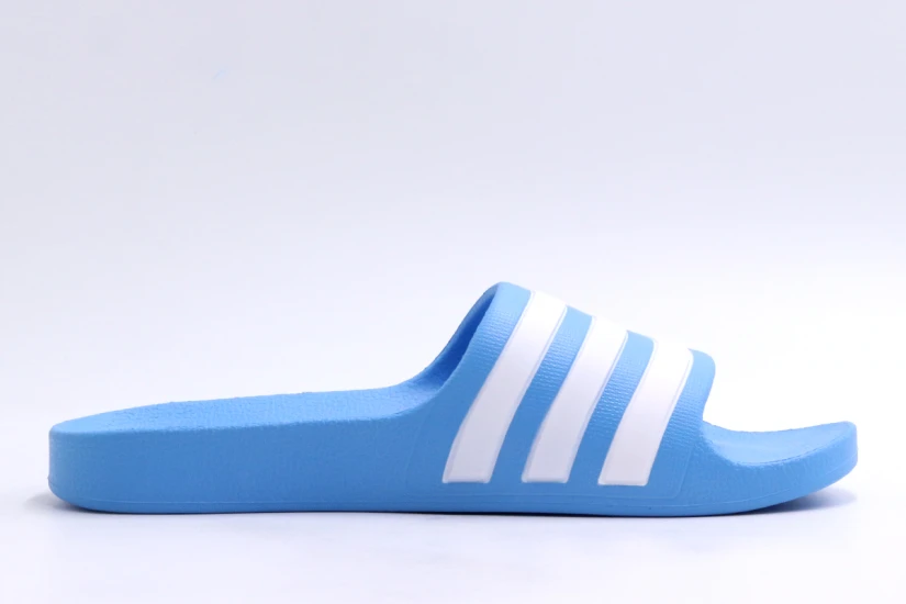 Adidas Originals Adilette Aqua Παντόφλες Γαλάζιες, Λευκές