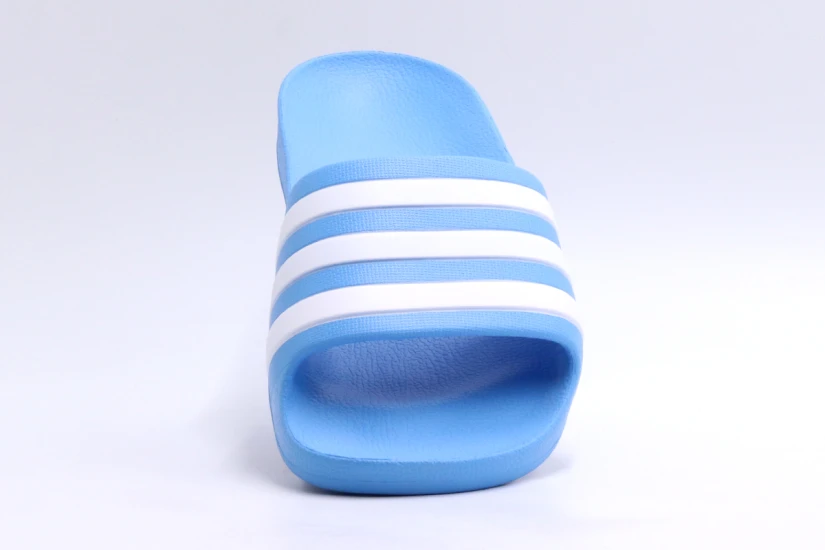 Adidas Originals Adilette Aqua Παντόφλες Γαλάζιες, Λευκές