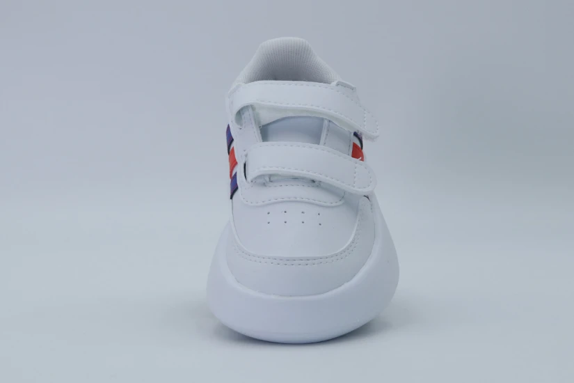 Adidas Performance Breaknet 2.0 Βρεφικά Sneakers Λευκά, Μωβ, Κόκκινα