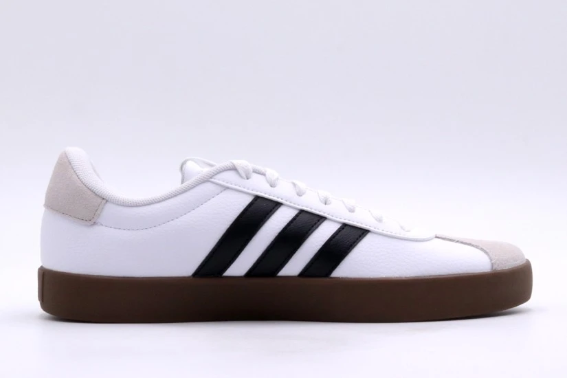 Adidas Performance VL Court 3.0 Ανδρικά Sneakers Λευκά, Μαύρα, Καφέ