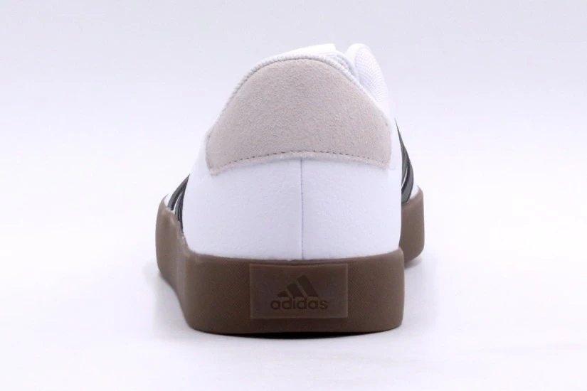 Adidas Performance VL Court 3.0 Ανδρικά Sneakers Λευκά, Μαύρα, Καφέ