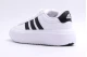 Adidas Performance Grand Court Platform Sneakers Λευκά, Μαύρα