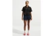 Nike Sportswear Loose Lace Jersey Γυναικείο Κοντομάνικο T-Shirt Polo Μαύρο