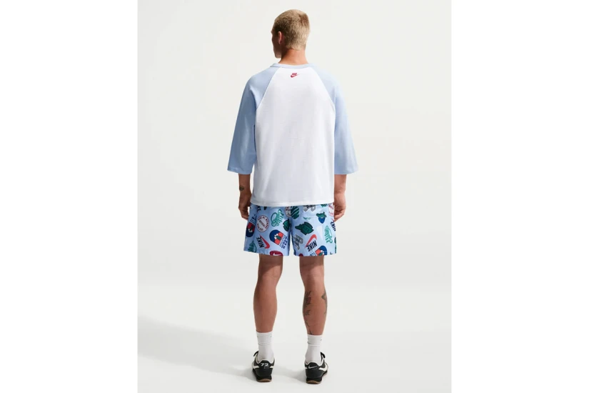 Nike Sportswear Club Woven Flow Ανδρικό Αθλητικό Σορτς Σιέλ