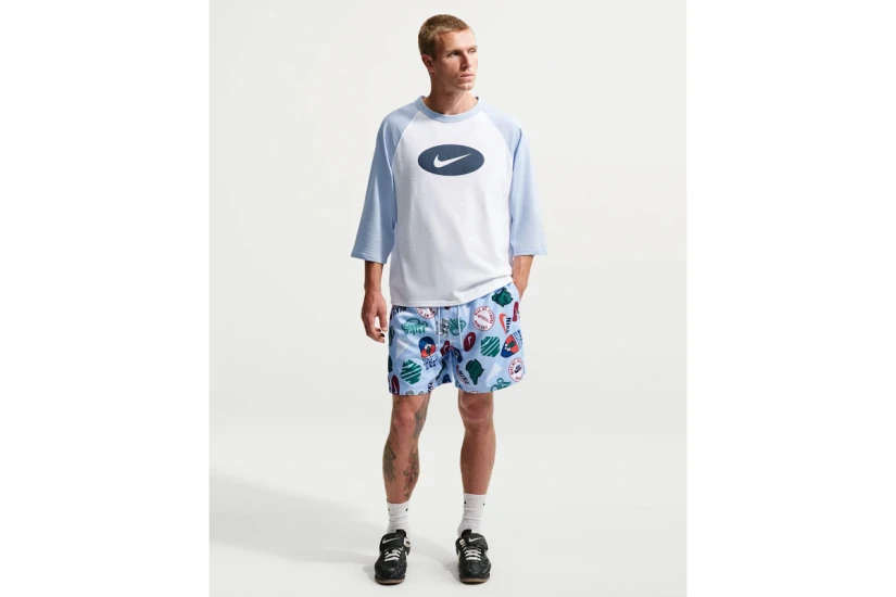 Nike Sportswear Club Woven Flow Ανδρικό Αθλητικό Σορτς Σιέλ
