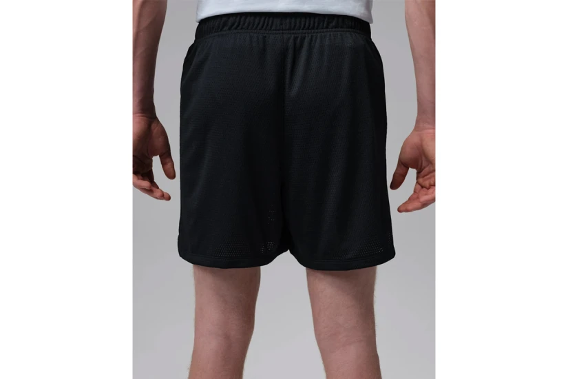 Jordan Dri-FIT Mesh Graphic Ανδρικό Μπασκετικό Σορτς Μαύρο, Λευκό