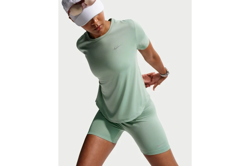 Nike Tempo High-Waisted Γυναικείο Κοντό Κολάν Φυστικί