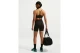 Nike Pro Seamless Dri-FIT High-Waisted Γυναικείο Κοντό Κολάν Μαύρο