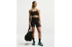 Nike Pro Seamless Dri-FIT High-Waisted Γυναικείο Κοντό Κολάν Μαύρο