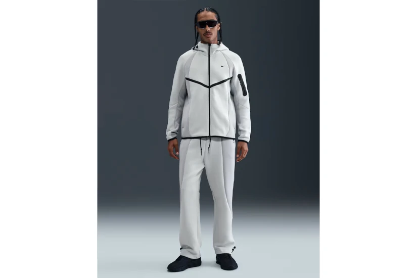 Nike Tech Fleece Ανδρικό Παντελόνι Φόρμας Γκρι