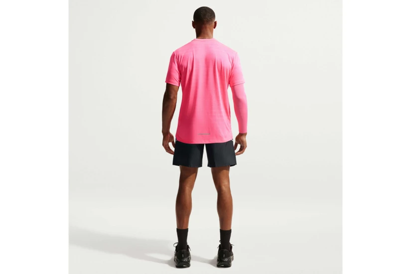 Nike Miler Dri-Fit 18cm Ανδρικό Αθλητικό Σορτς Μαύρο, Γκρι