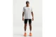 Nike Miler Dri-FIT Ανδρικό Κοντομάνικο T-Shirt Λευκό, Γκρι