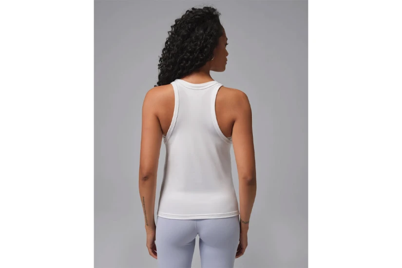Jordan Sport Essentials Dri-FIT Γυναικεία Αμάνικη Μπλούζα Λευκή